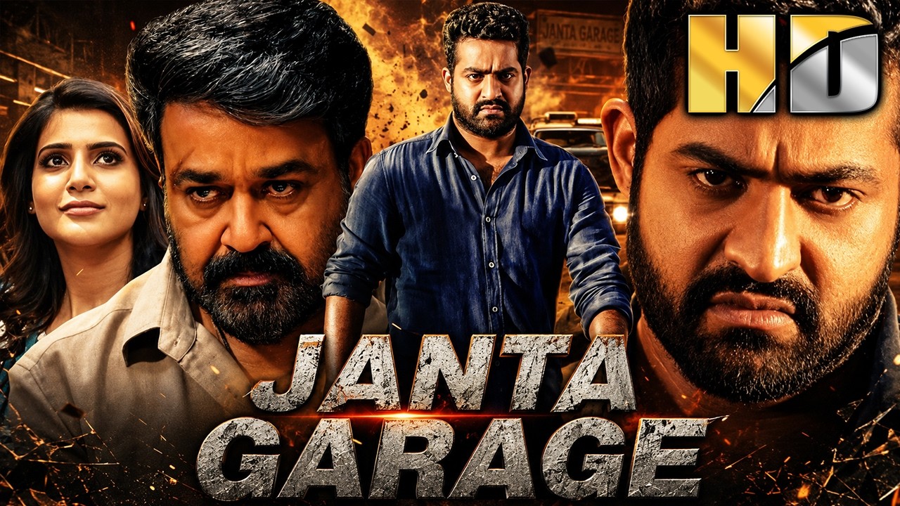 Janta Garage (जनता गेराज) - Jr NTR South Superhit Hindi Dubbed Movie | Mohanlal, Samantha