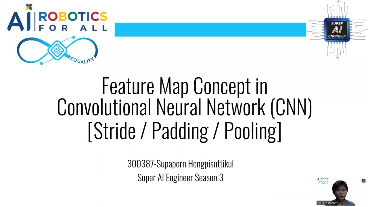 300387 สุภาพร Feature Map Concept in CNN