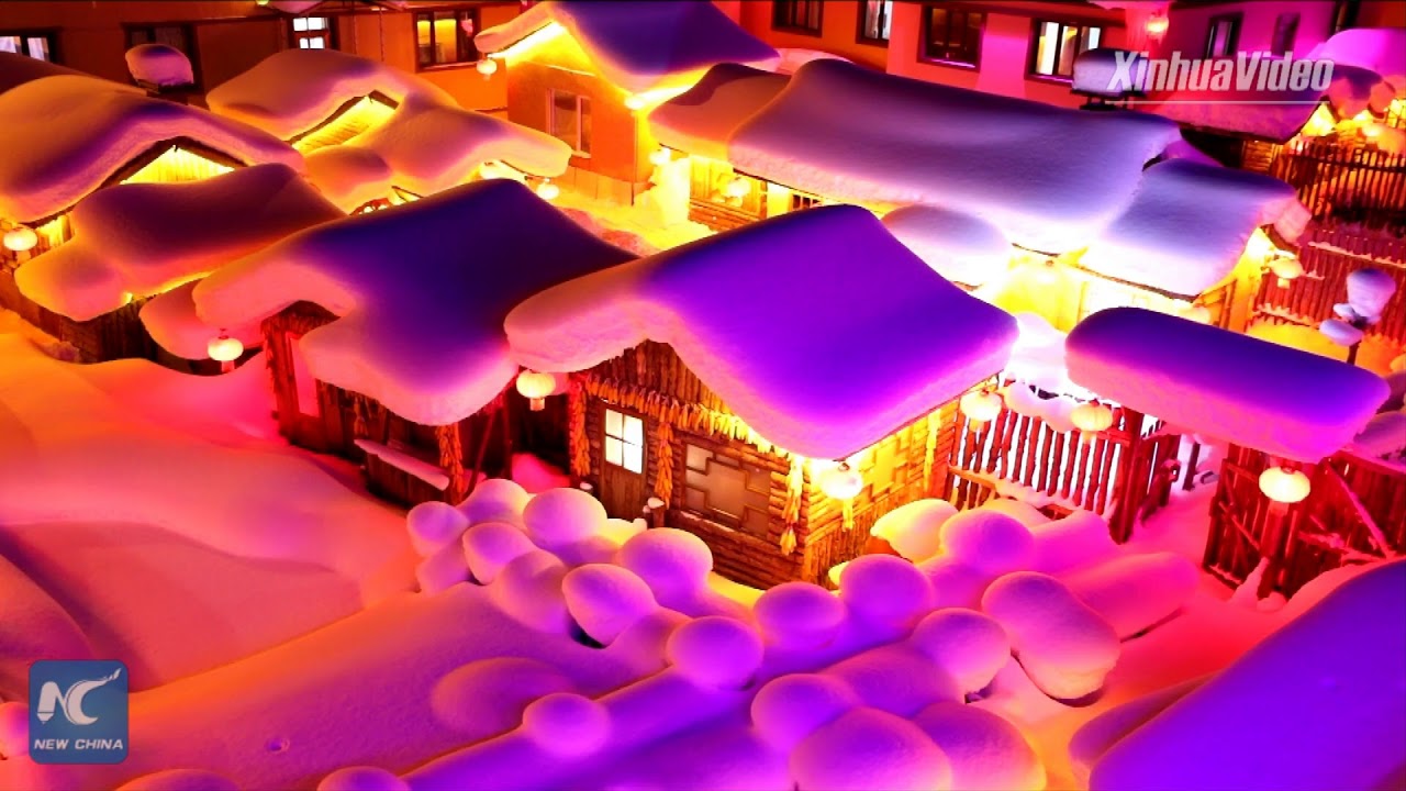 China's "Snow Town": Turning snow into fortune
