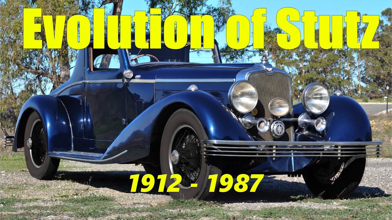 Evolution of Stutz 1912 - 1987