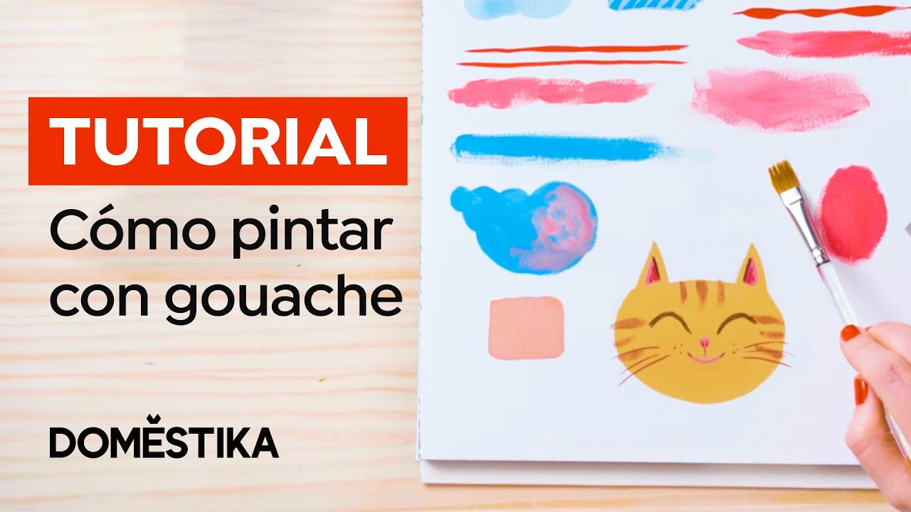 TUTORIAL GOUACHE - Guía básica para Aprender a PINTAR desde cero - Julia Bereciartu | Domestika