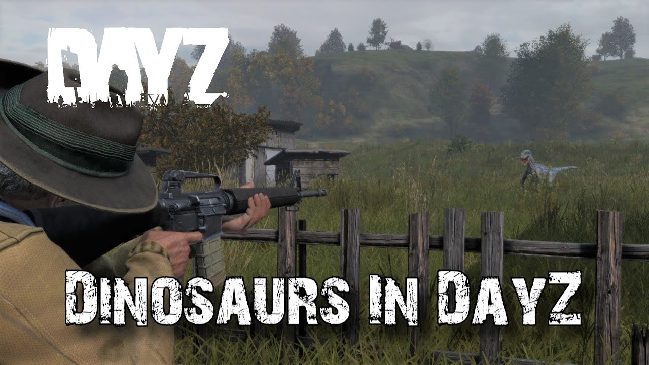 Fighting Off Dinosaurs In DayZ!! | Raptor Island