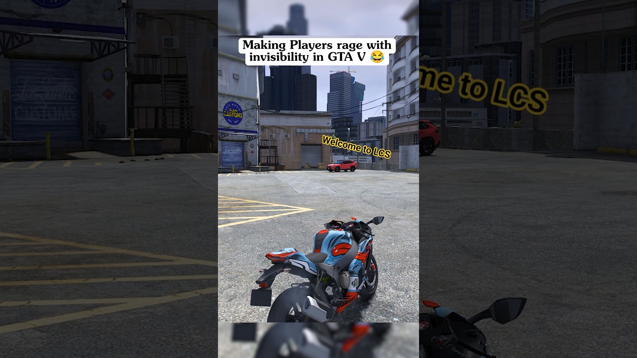 Trolling Players rage with invisibility in GTA 5 😂 #gtaviral #gtaonline #gta5online #gtacars #gta5