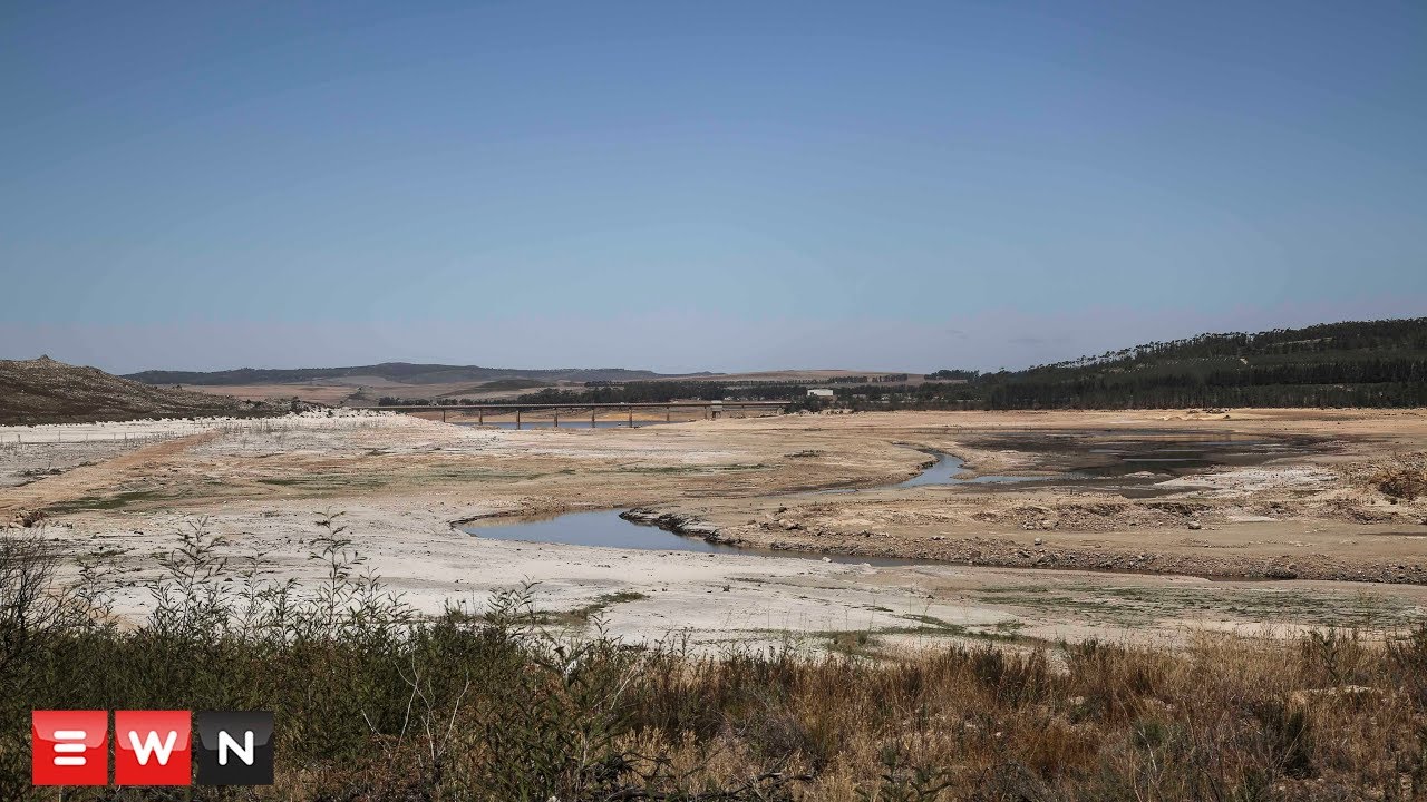 Department of Water and Sanitation drill boreholes at Theewaterskloof dam