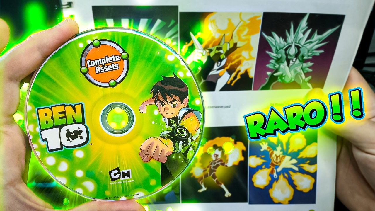 O LIVRO MAIS RARO de BEN 10 de TODOS!! (Nunca foi vendido ao público)