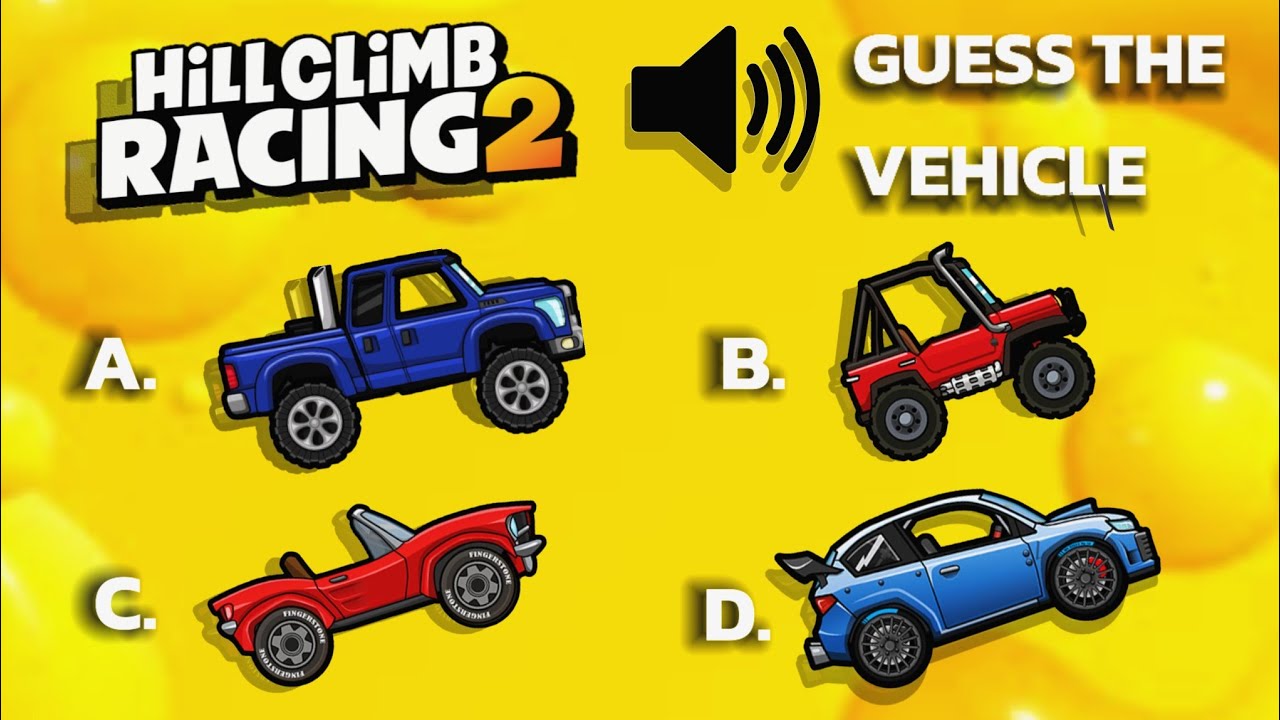 CAN YOU ANSWER THEM??🤔🤔 A HILL CLIMB RACING 2 QUIZ