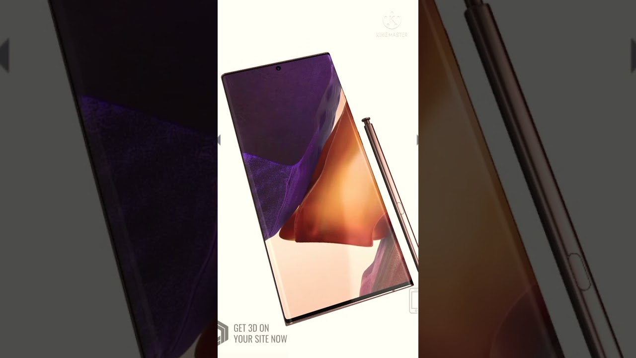 Samsung Galaxy Note 20 Ultra Mystic Bronze in 360&deg; #shorts