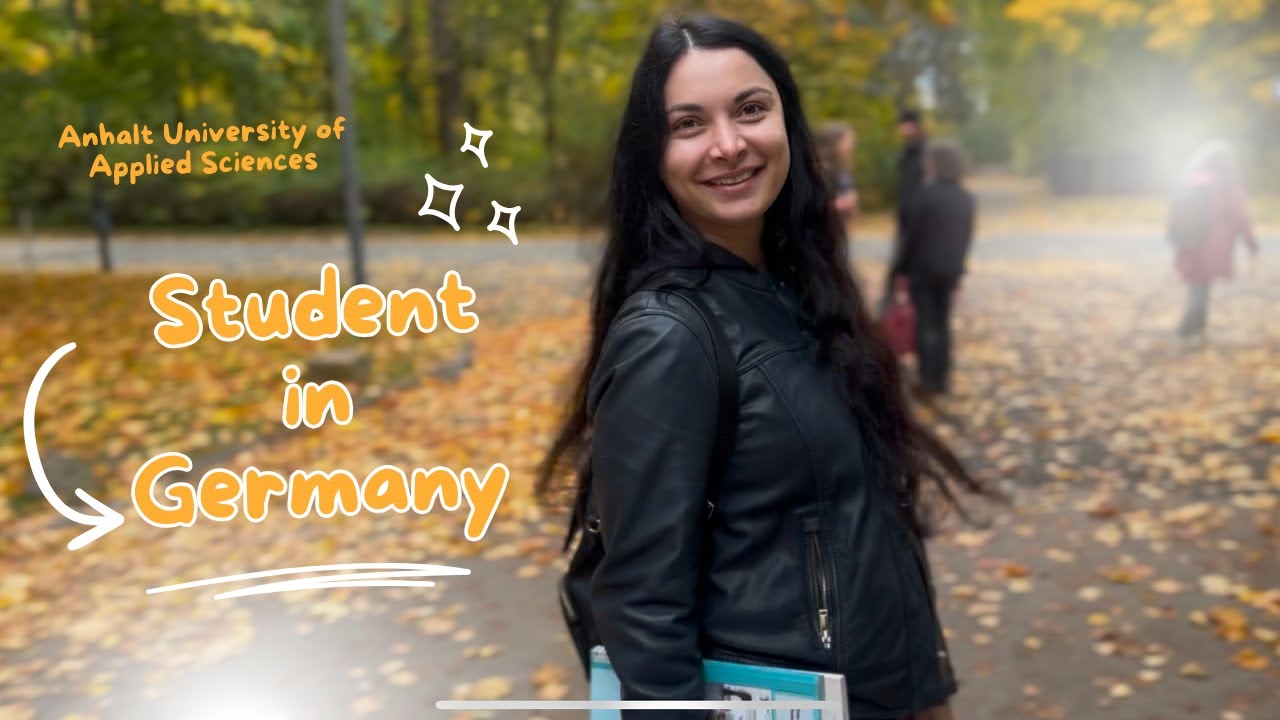 Students in Germany. Anhalt University of Applied Sciences.