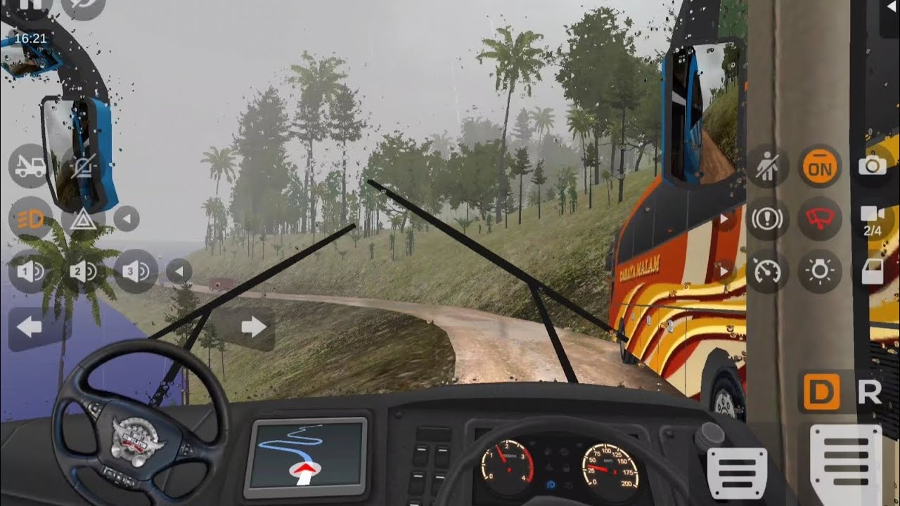 #Off road #Bus simulator Indonesia #Game# video