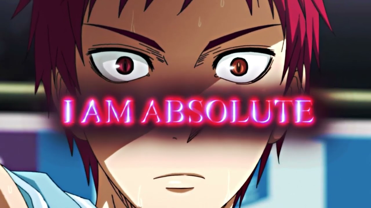 I Am Absolute | Kuroko no Basket AMV