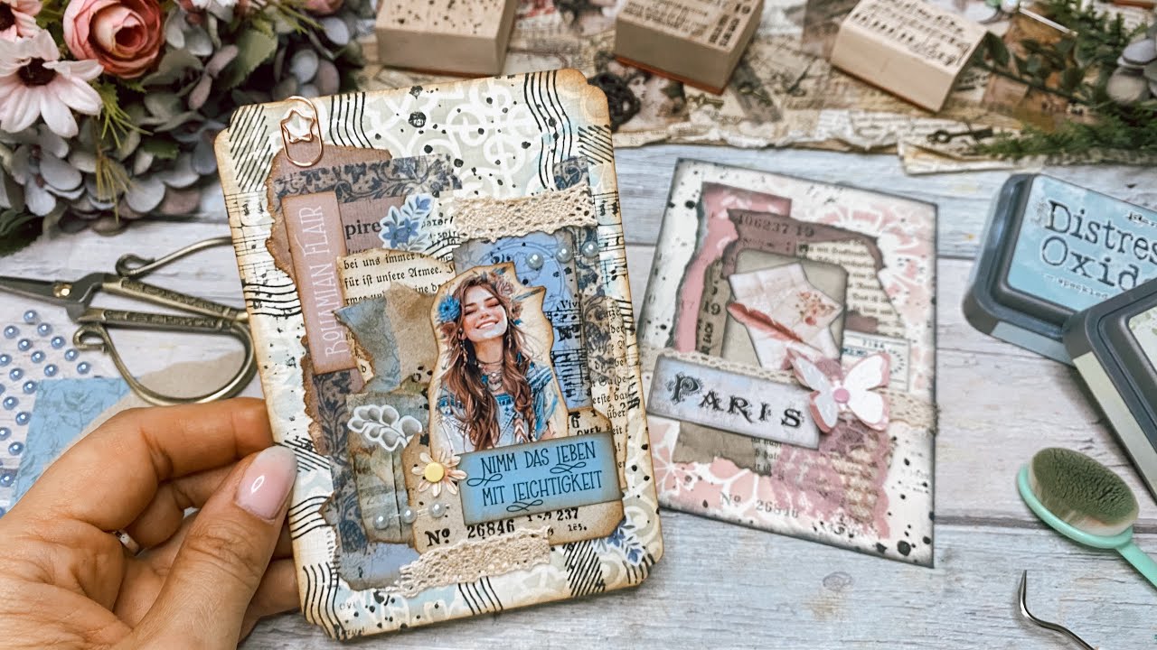 Junk Journal / deutsch / Bookplate die Zweite