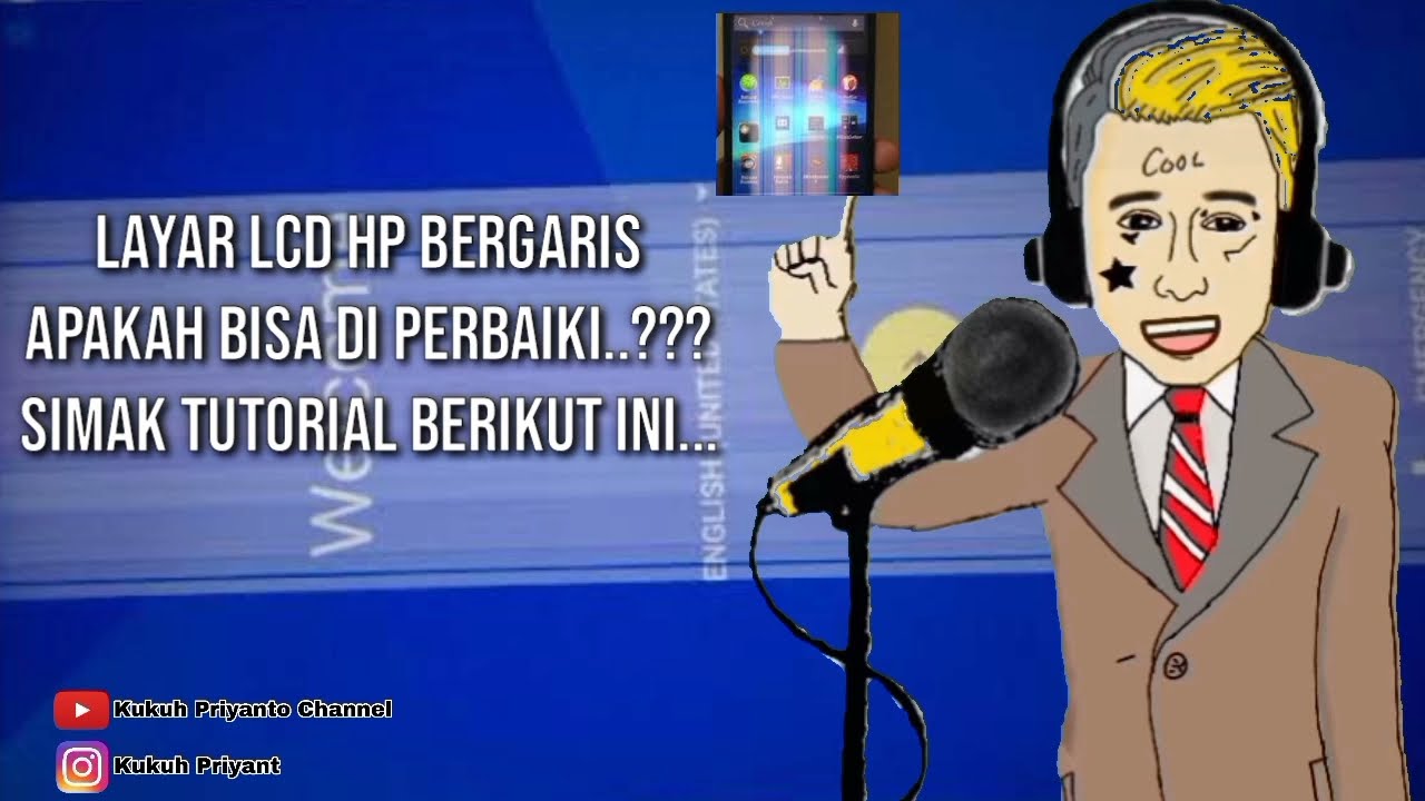 Mengatasi Lcd layar hp bergaris-garis