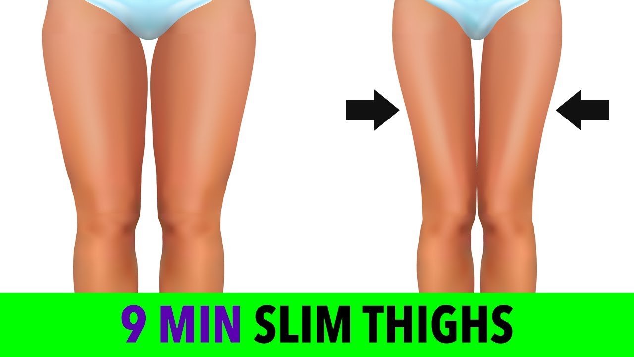 How To Get Slim Thighs in 9 Minutes