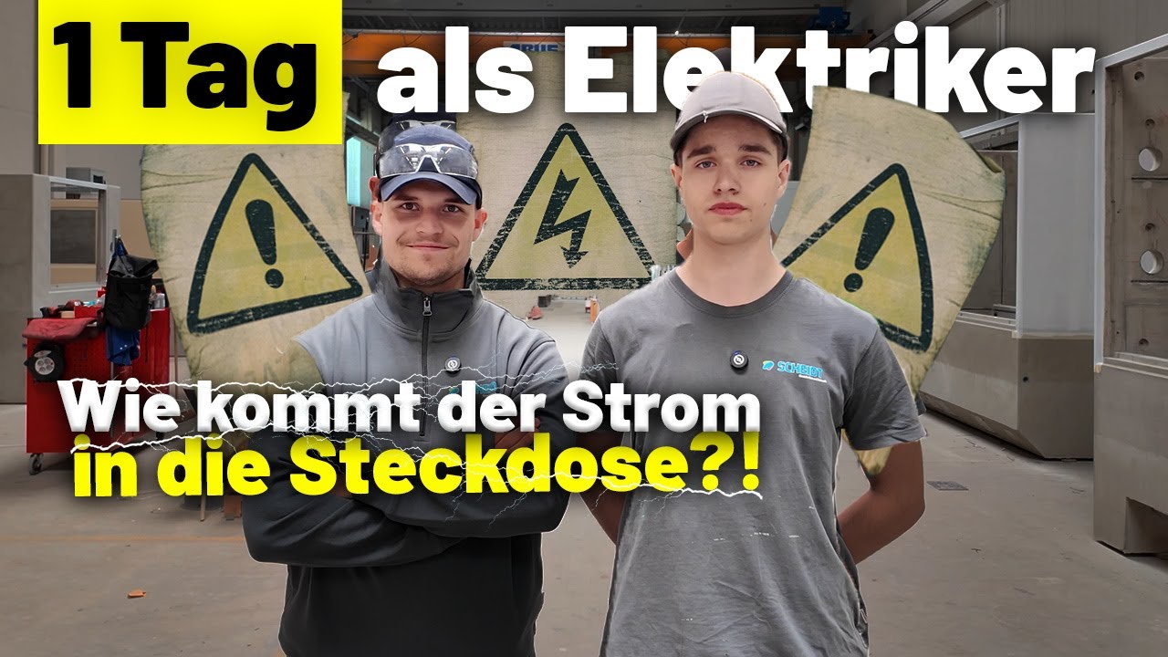 Knochenjob? So hart ist es, Elektroniker zu sein | 1 Tag Elektroniker