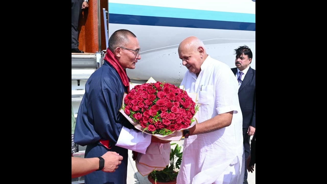 Bhutan PM Tshering Tobgay arrives in Ayodhya