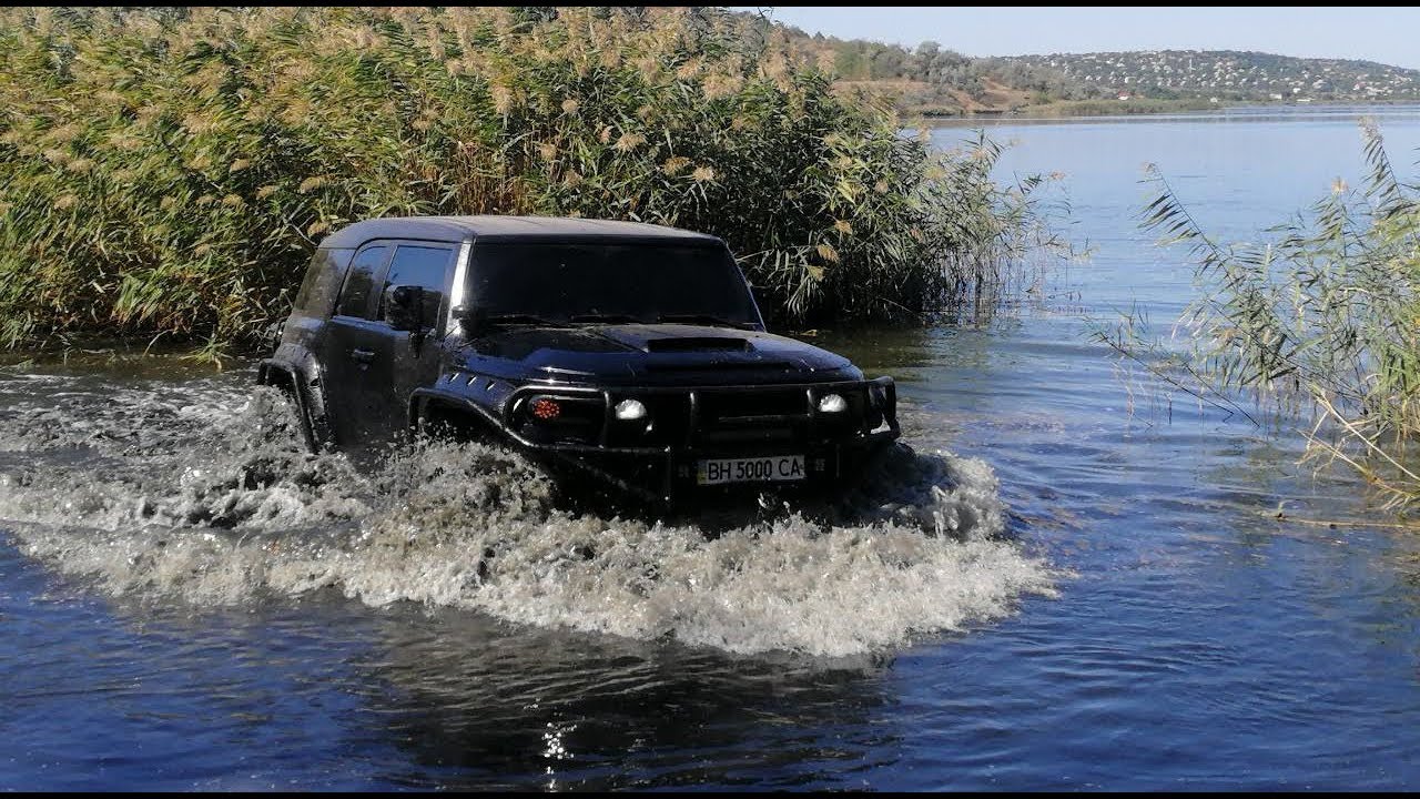 Бездорожье, Toyota FJ Cruiser VS Honda CRV  VS Уаз Патриот VS Нива