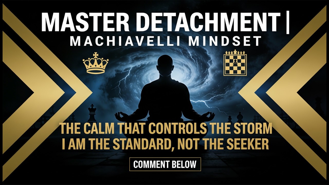 Master Detachment And Watch Everything Chase You Without Effort (Machiavelli) || Truth Lens Stories