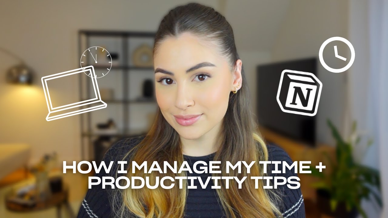 How I manage my time + productivity tips as a graphic designer