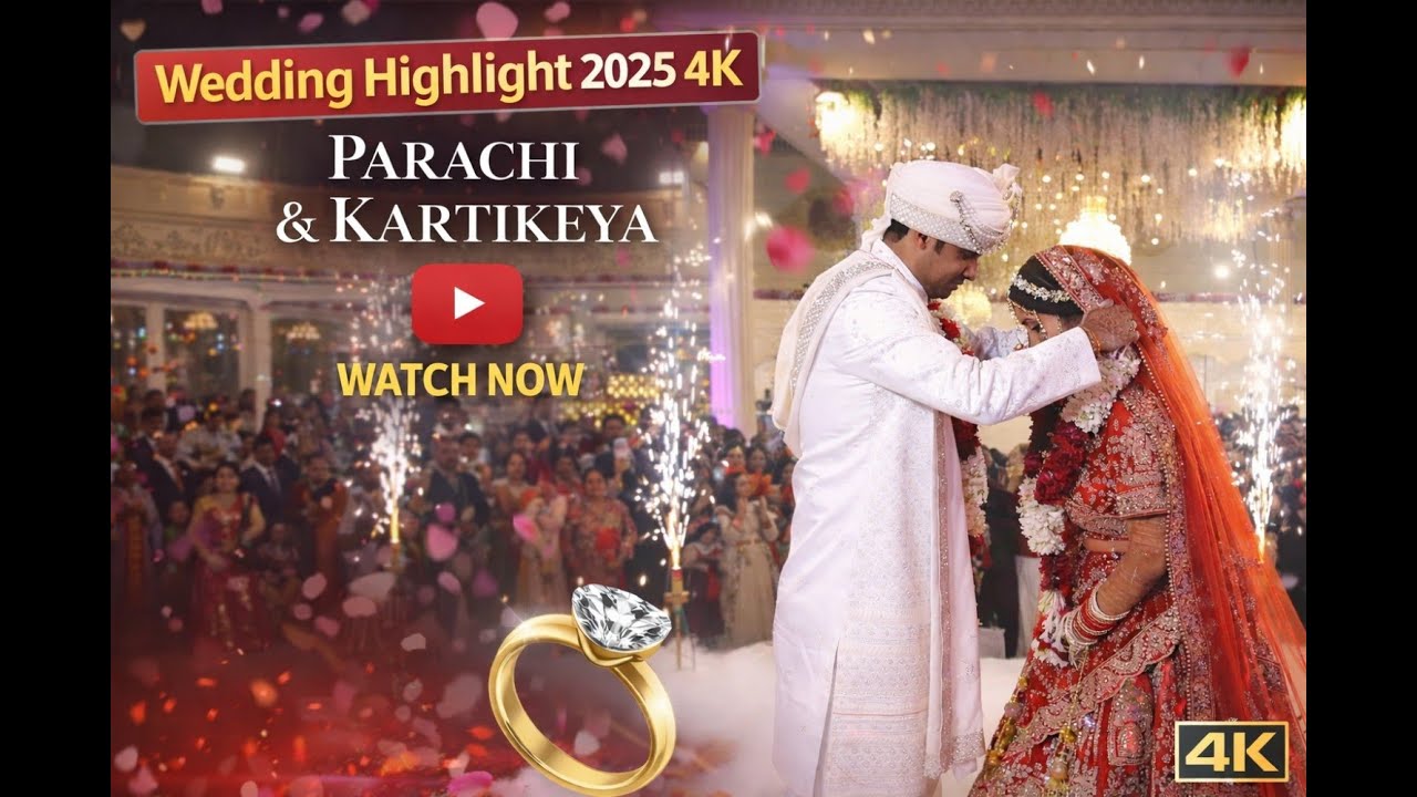 Wedding Highlight 2025 4k | PARACHI & KARTIKEYA  Indian Wedding Video| By Tarun Rawat | 9818115470