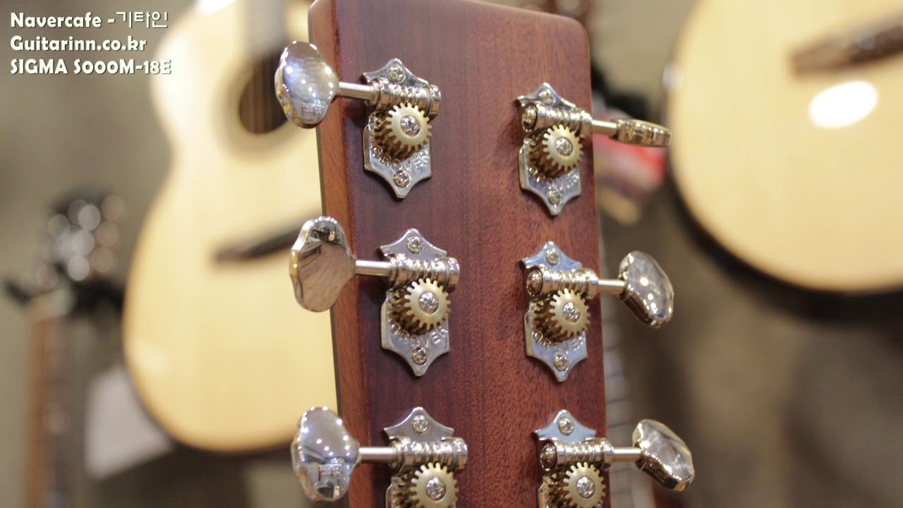 [기타인] SIGMA S000M-18E All Solid Acoustic Guitar Sound