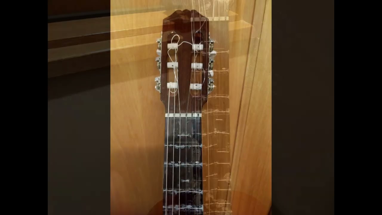 Meantone Temperament Guitar – Bach BWV1001 Siciliano  ミーントーン音律ギターによる BWV1001 シチリアーノ