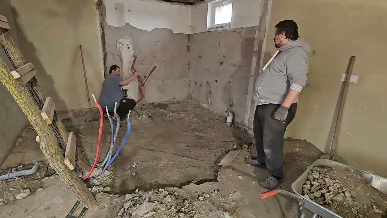 Oromfalak befejezése és egy kis betonvésés