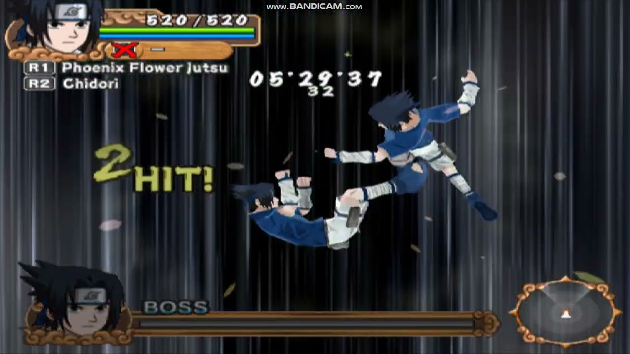 Naruto Uzumaki Chronicles 2 - Play as Sasuke
