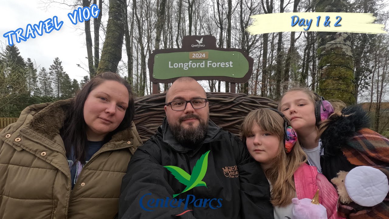Center Parcs Longford Forest Ireland - Day 1 & 2