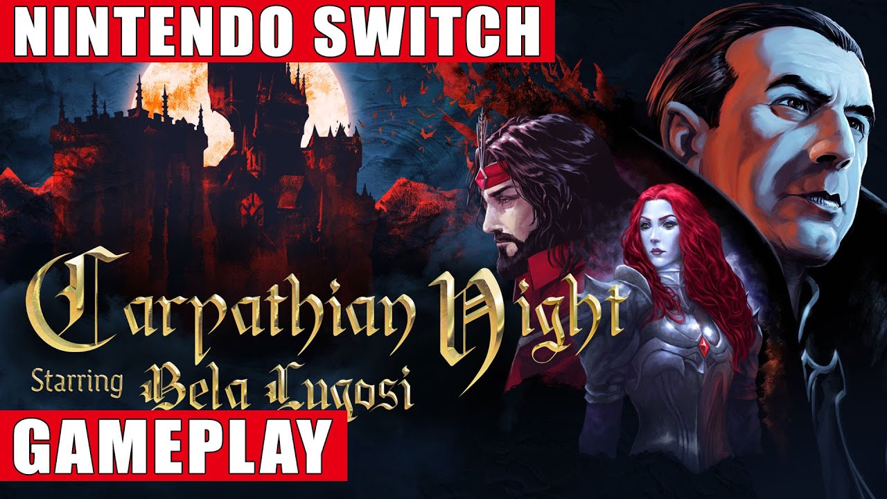 Carpathian Night Starring Bela Lugosi Nintendo Switch Gameplay