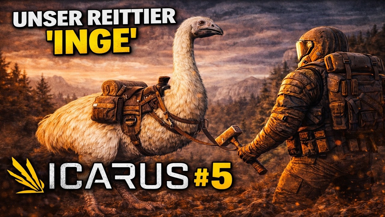 UNSER REITTIER 'INGE' | ICARUS | PC LET´S PLAY #5 | DEUTSCH