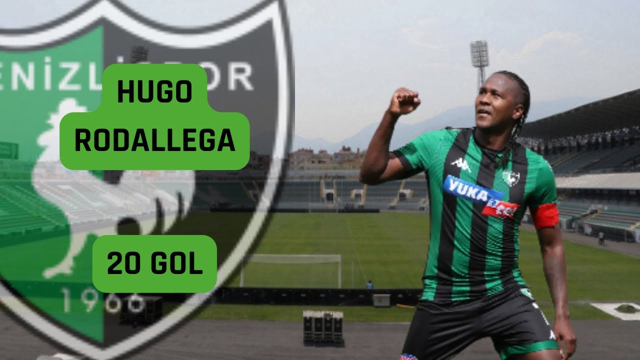 Hugo Rodallega - Denizlispor Golleri - 20 Gol