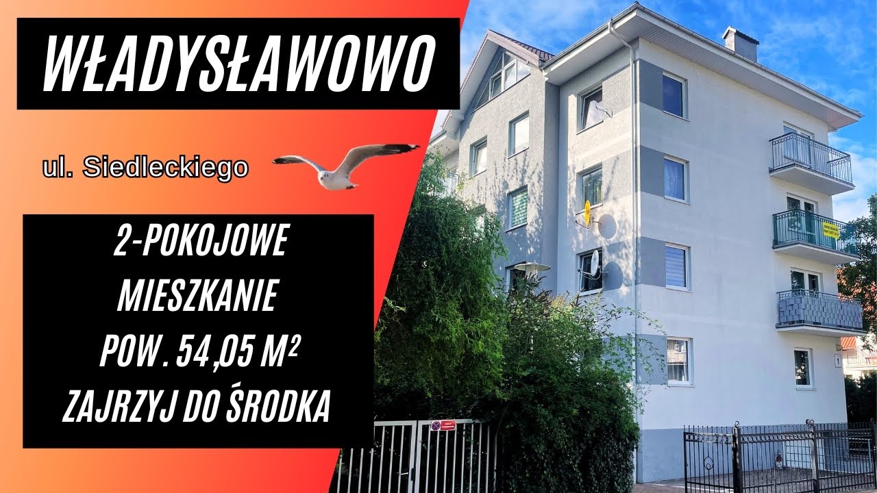 Władysławowo ul. Siedleckiego  2-pokojowe mieszkanie w super lokalizacji CENTRUM MIASTA