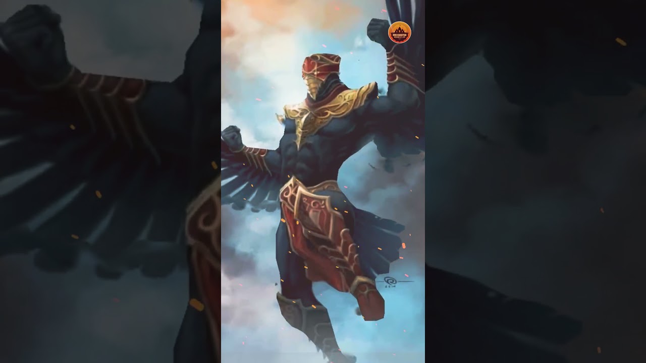 Garud Dev kitne shaktishali hai? How Powerful Was Lord Garuda? #garuda #shortsfeed #sanatan #khaniya