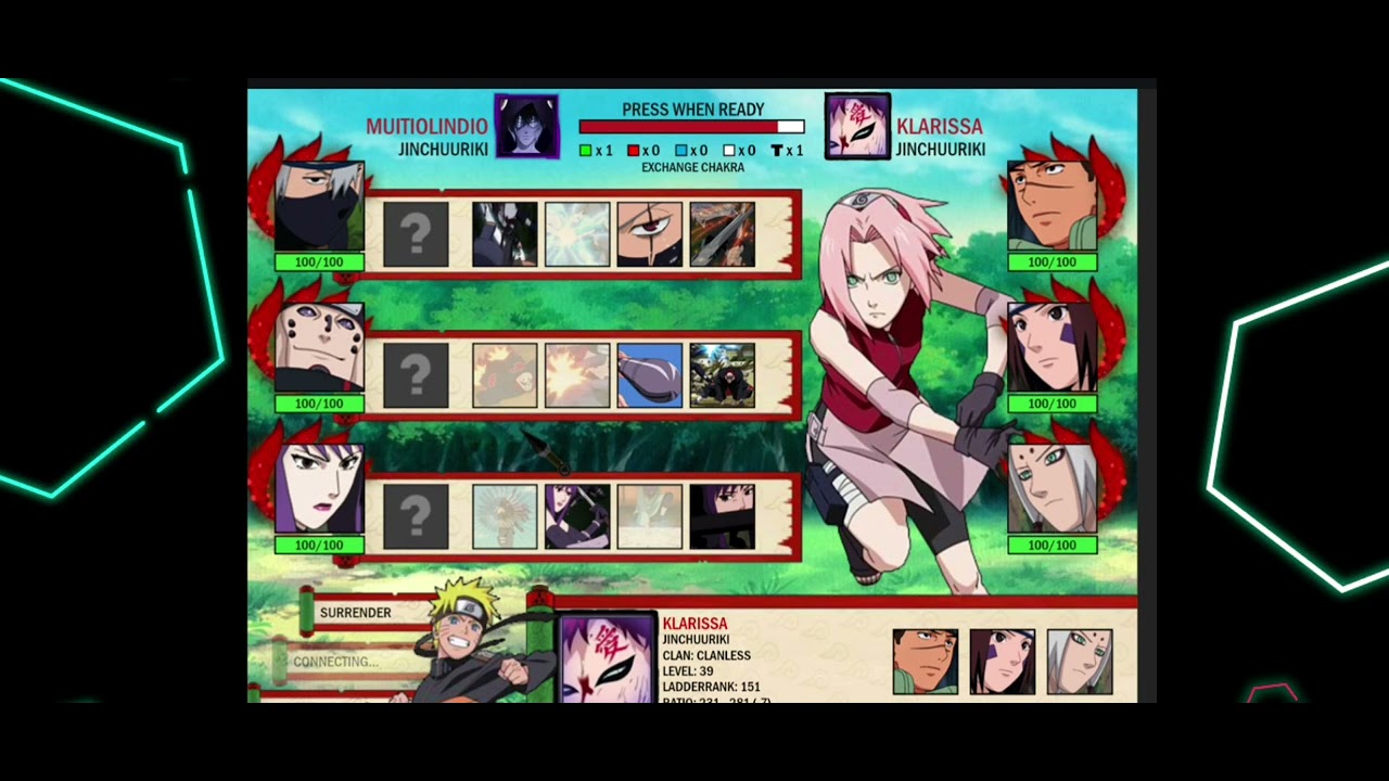 ⚔️ Rank Gameplay – Young Kakashi, Asura Path Pein (S) e Uzuki Yugao