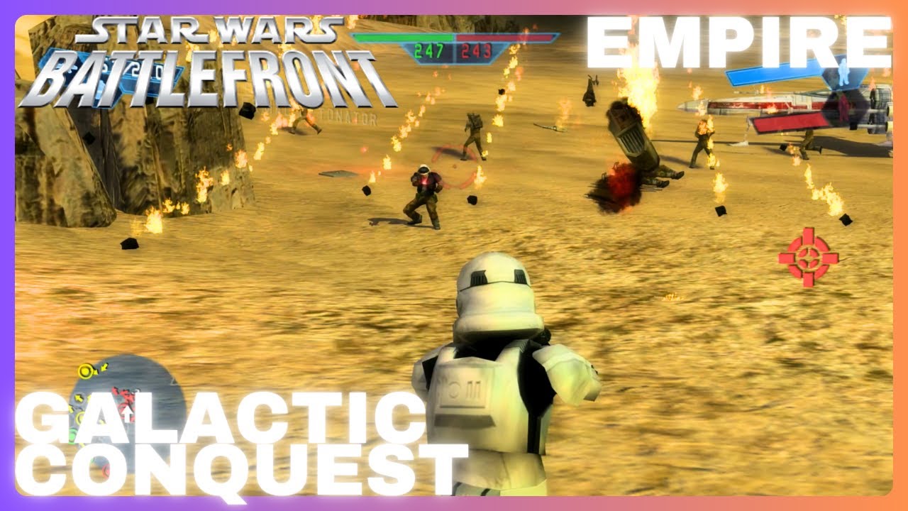 Star Wars Battlefront Galactic Conquest as Empire!