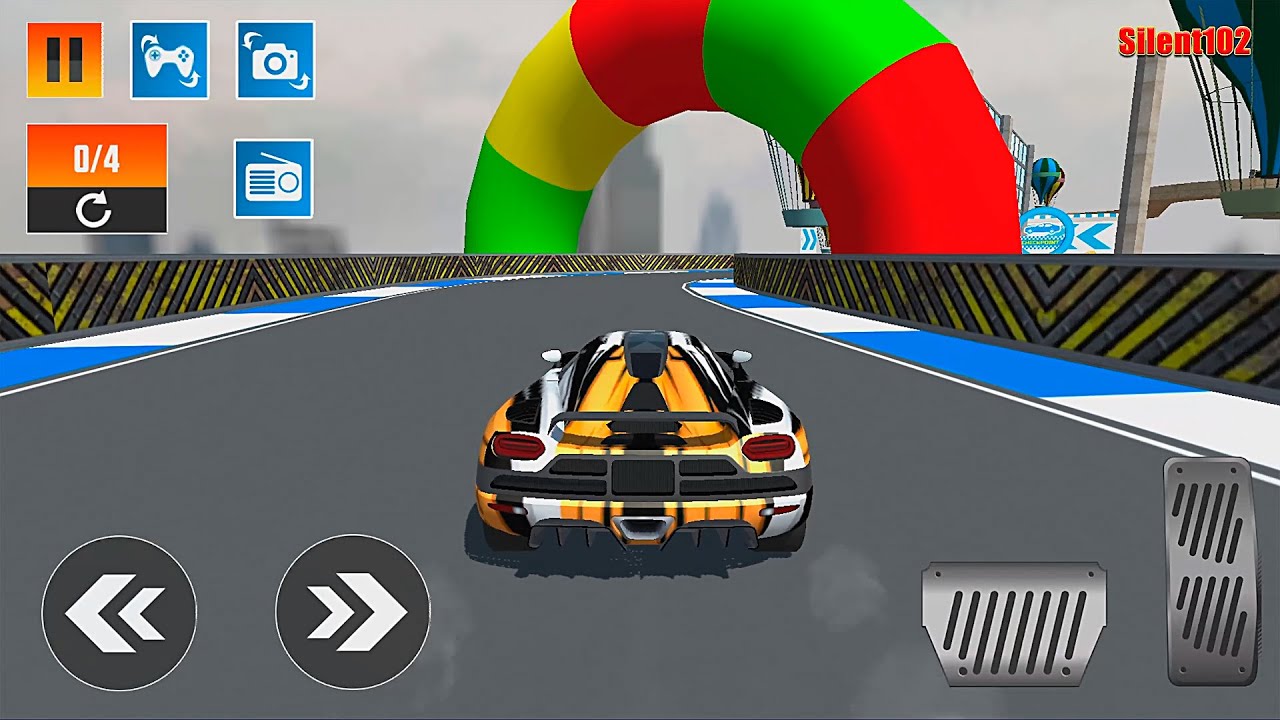 Crazy Car Stunts 3D: Mega Ramp Stunt Car Games - Android Gameplay