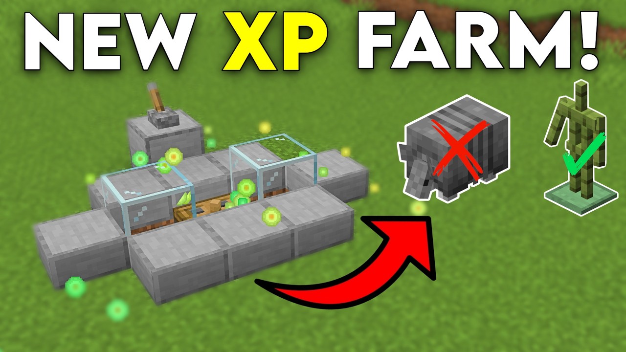 NEW BEST EVER XP FARM in Minecraft Bedrock! (26.1+)