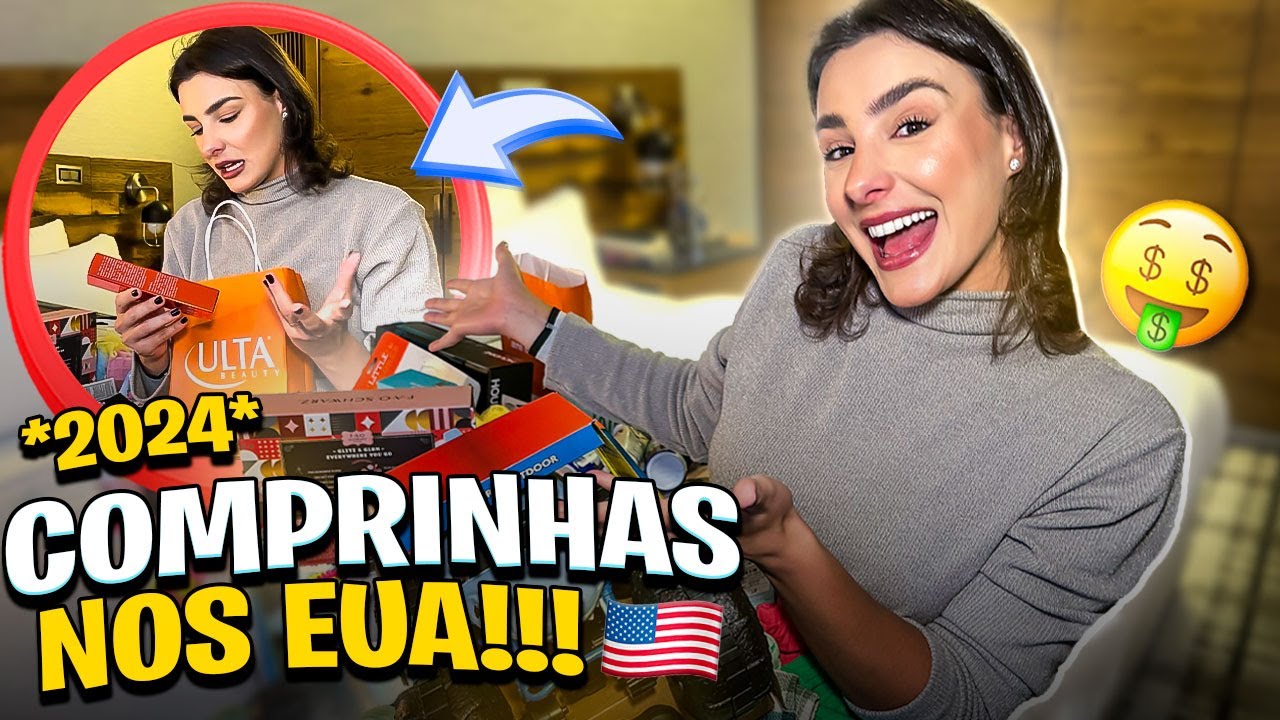 COMPRINHAS DE VIAGEM NOS EUA: brinquedos, roupas e ULTA BEAUTY! 🇺🇸🛍️ | Amanda Lunelli
