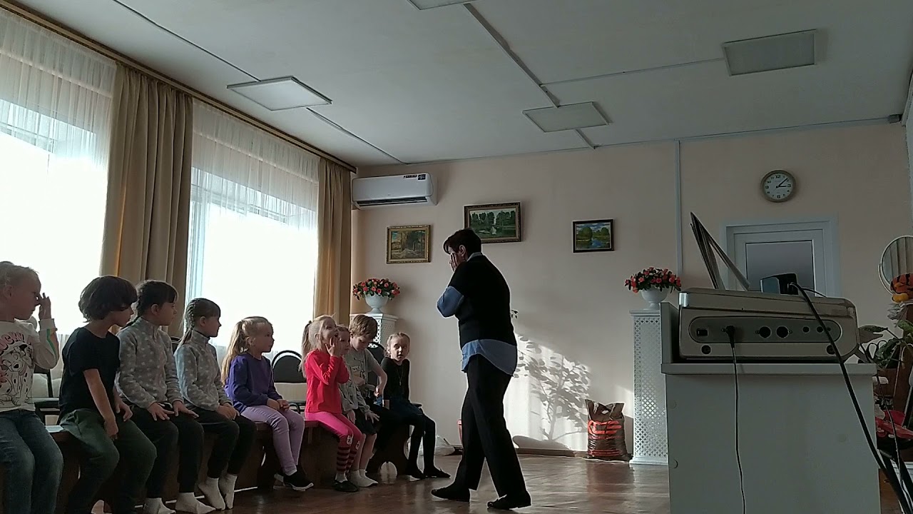 Ритмические игры и #body перкуссия для  детей 5 - 6 лет