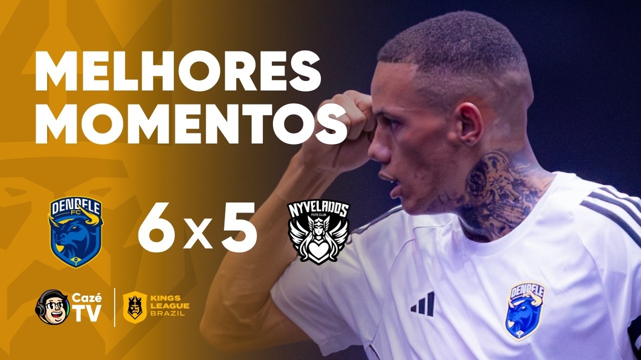 MELHORES MOMENTOS: DENDELE 6 X 5 NYVELADOS | KINGS LEAGUE BRASIL 2026 | 4&ordf; RODADA