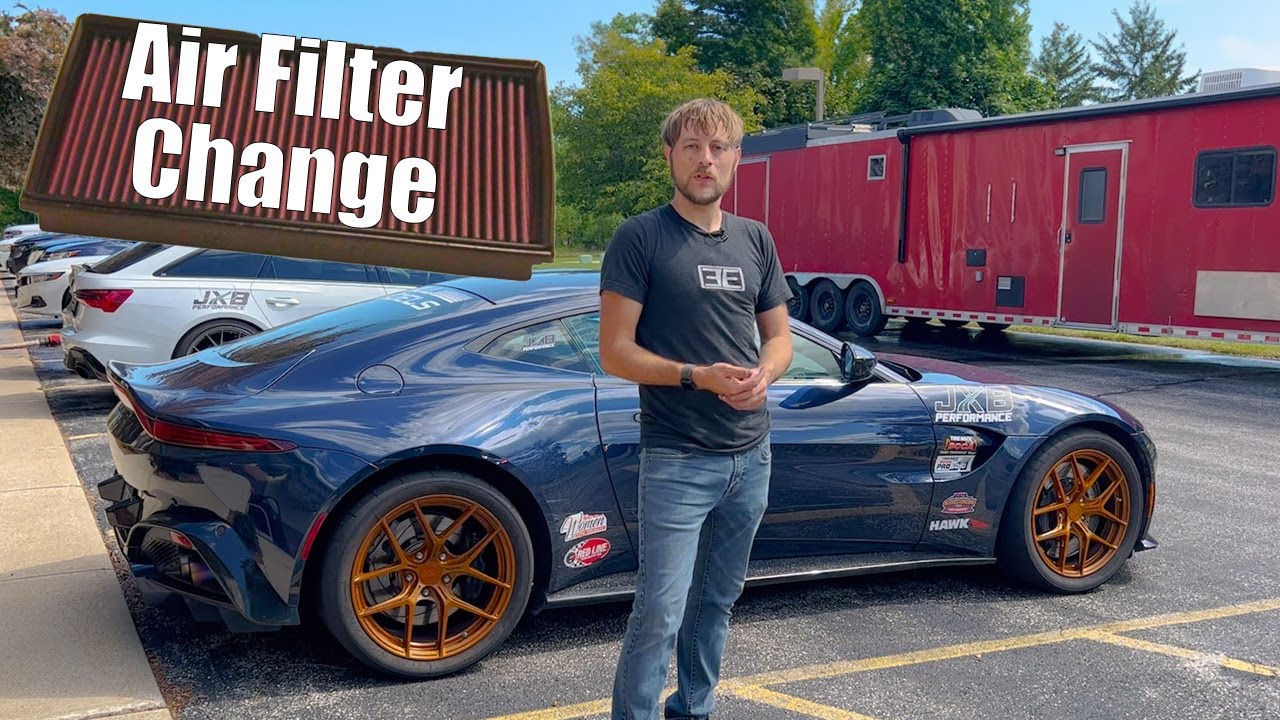 2019 Aston Martin Vantage Air Filter Change