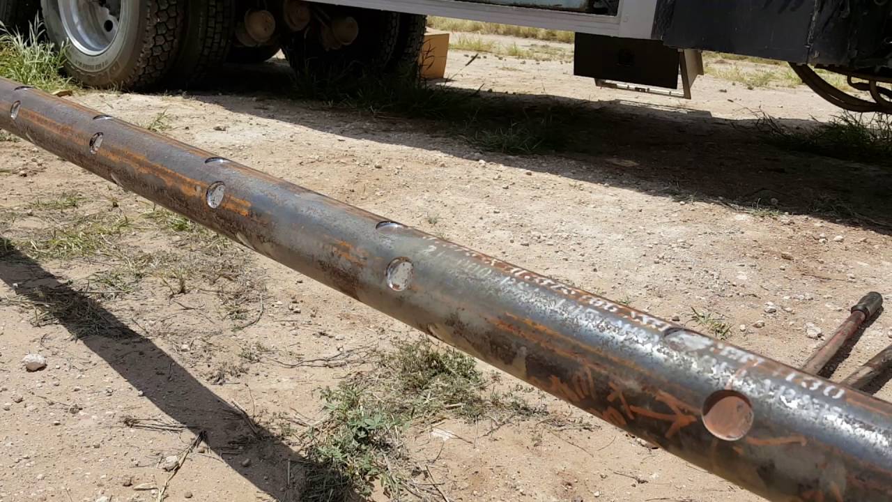 PERFORATING GUN USED ON OIL AND GAS WELLS.