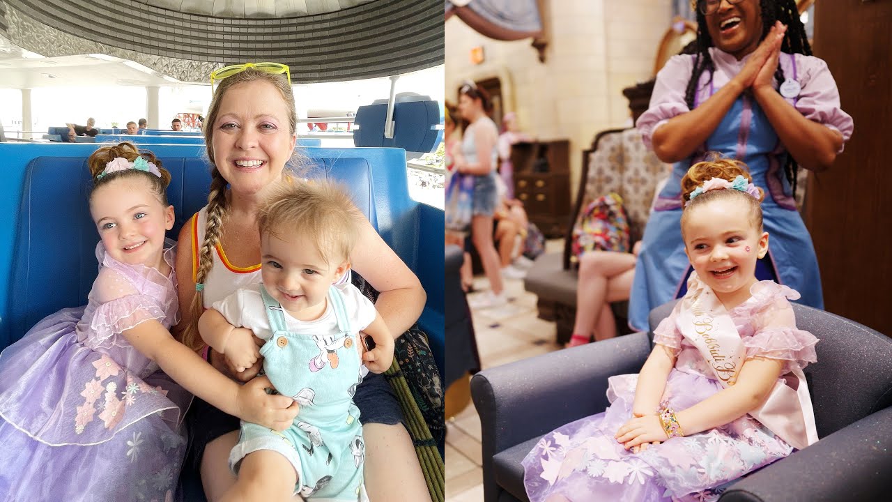 Bibbidi Bobbidi Boutique Surprise Day at Magic Kingdom!