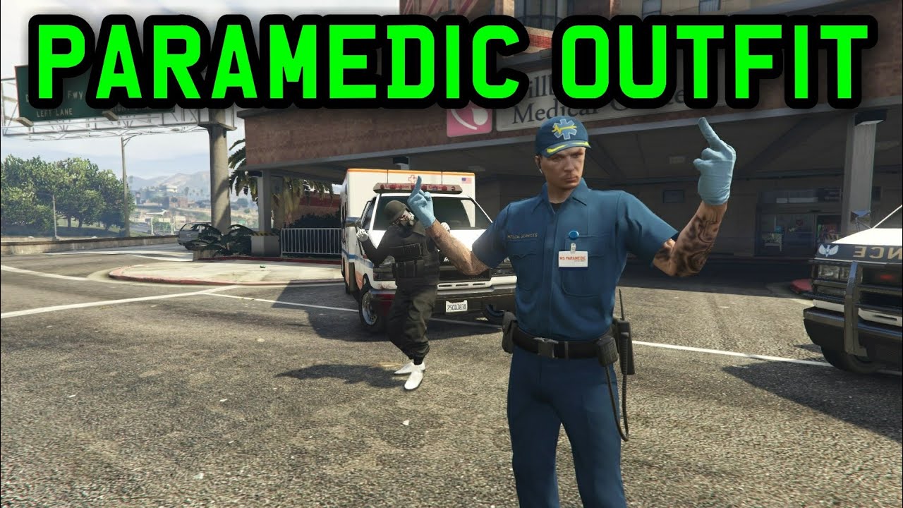 NEW! GET THE RARE PARAMEDIC OUTFIT GTA 5 ONLINE SUPER EASY/GTA 5 PARAMEDIC OUTFIT SAVE METHOD EASY!