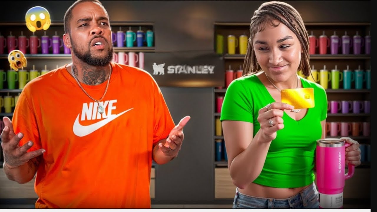 SNEAKY TEEN USE DAD CREDIT CARD TO BUY STANLEY. SHE REGRETS IT!