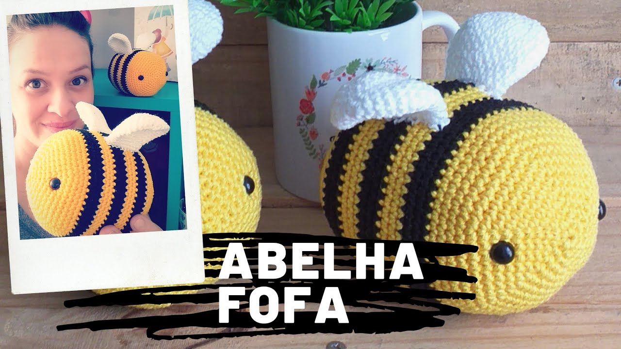 Abelha fofa #amigurumi #croche