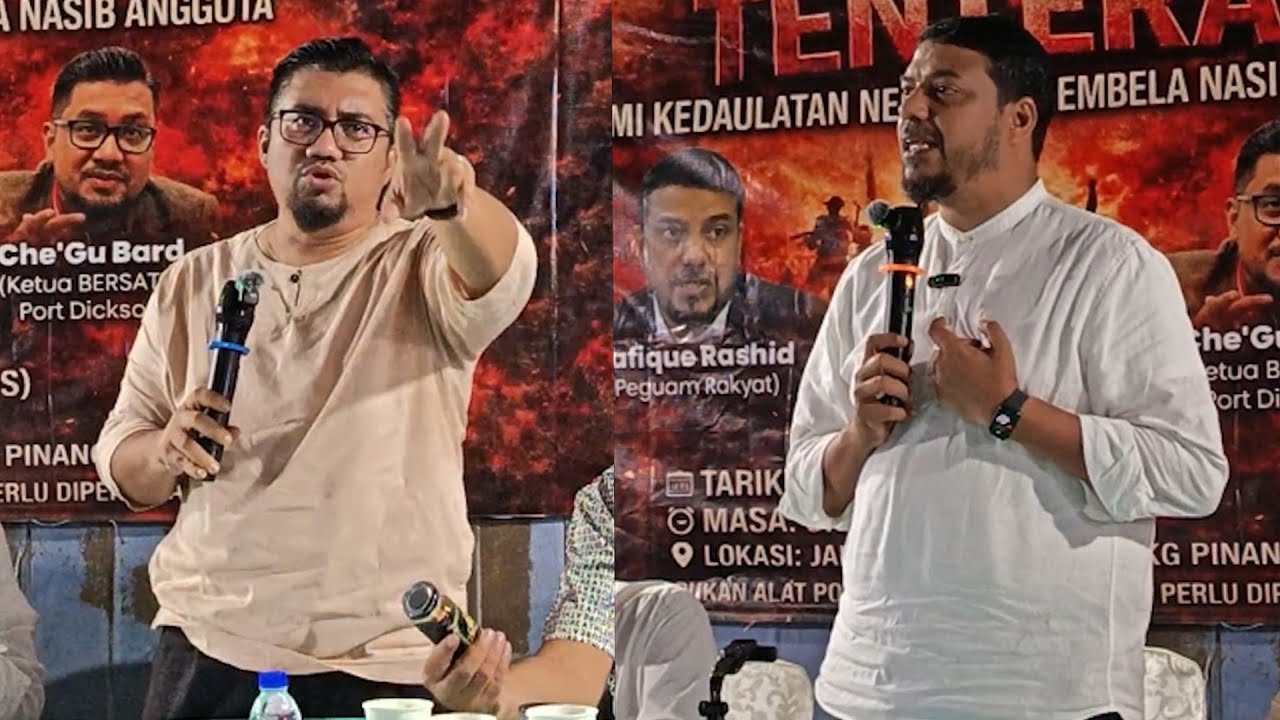Chegubard dan Rafique gegar Melaka, bongkar skandal tentera