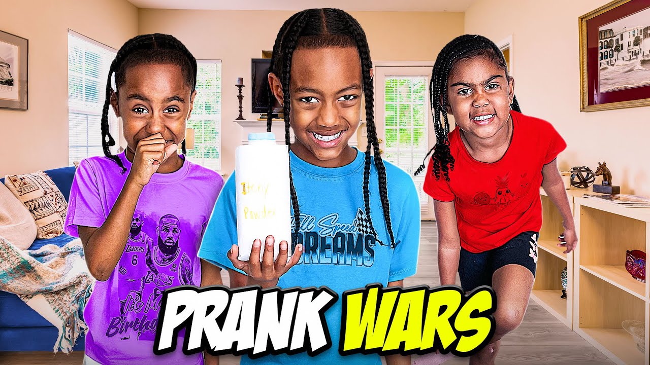 SIBLINGS PRANK DAD AND LITTLE SISTER | MUST WATCH 
