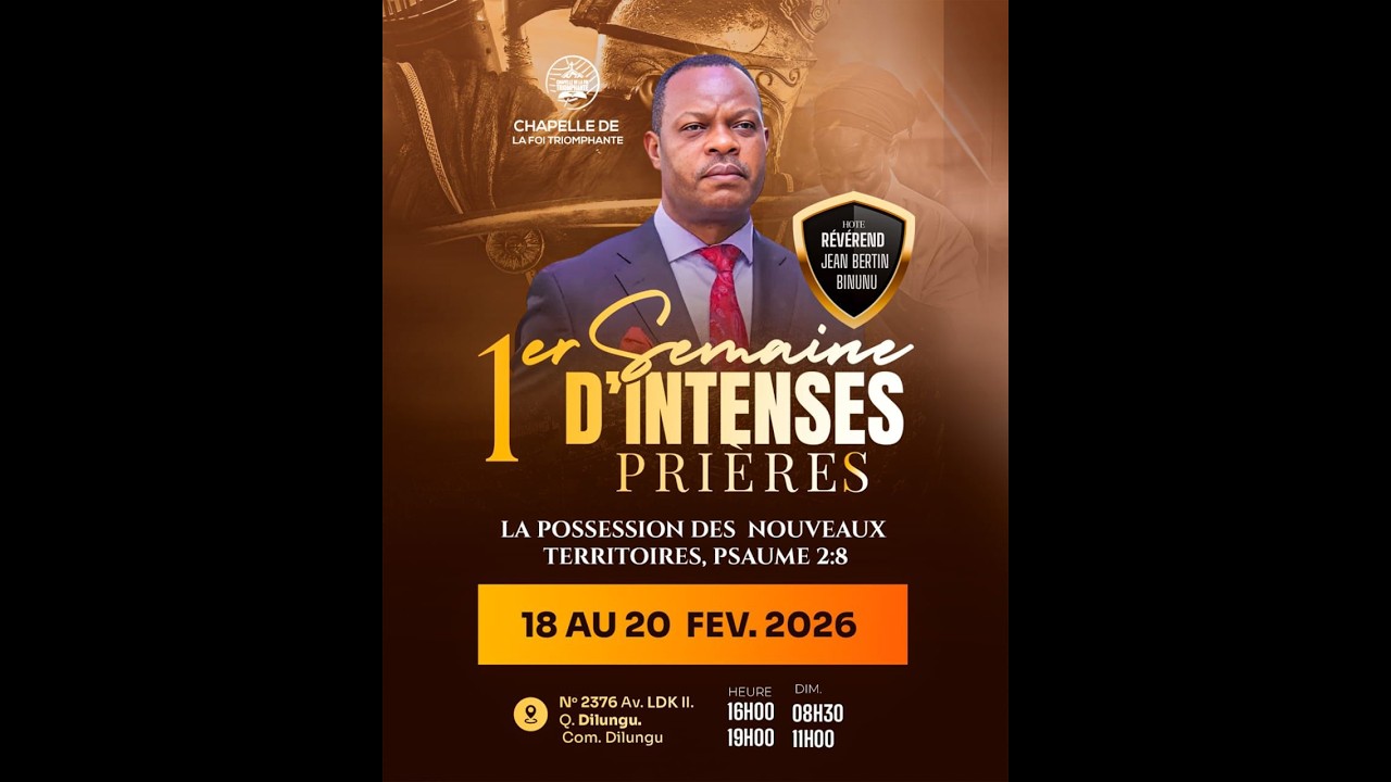 Séminaire d'intense prière