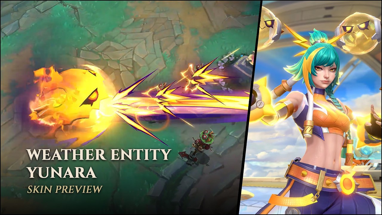 Weather Entity Yunara &ndash; Skin Preview || League of Legends: Wild Rift